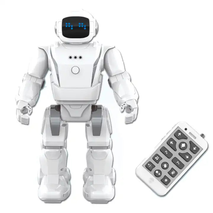 Black and white remote control robot online