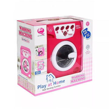 Play at Home Washing Machine Toy – Kids Pretend Laundry Appliance with Light & Sound (Role Play Toy)