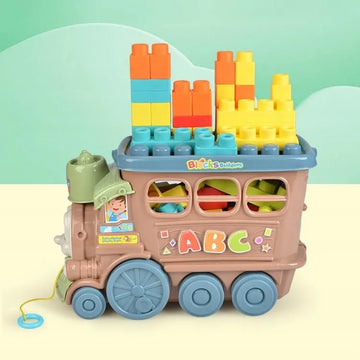 Soft Rubber Blocks – 22 Pieces Baby Building Blocks Set (Rounded Edges) | Age 2+