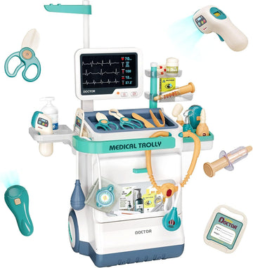Doctor Kit for Toddlers 3–5 – Medical Kit with Sound & Light Functions, Pretend Doctor Playset