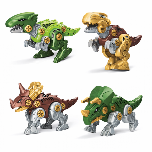 DIY Dinosaur Assembly Toy Set – Take Apart Dinosaur Laboratory Playset with Screwdriver