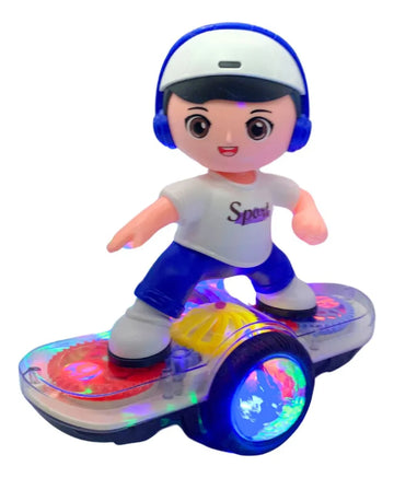 Skateboard Toy with Lights, Sound & Movement – Interactive Skater Figure