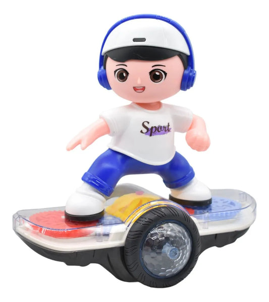 Skateboard Toy with Lights, Sound & Movement – Interactive Skater Figure