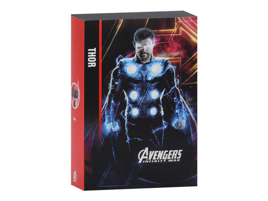 Thor Superhero Figure with Axe – 33cm Articulated Character Toy with Cape for Kids