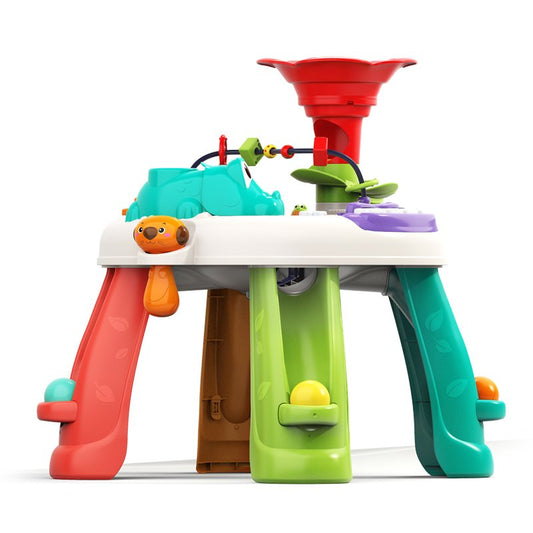 Hola Learn & Discover Activity Table – 3 Ball Games + 9 Discovery Activities, Lights & Music (E8999) | 12M+