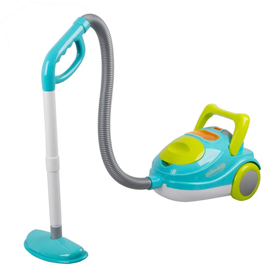 Kids Toy Vacuum Cleaner – Real Suction Pretend Play Vacuum with Light & Sound + Balls Included